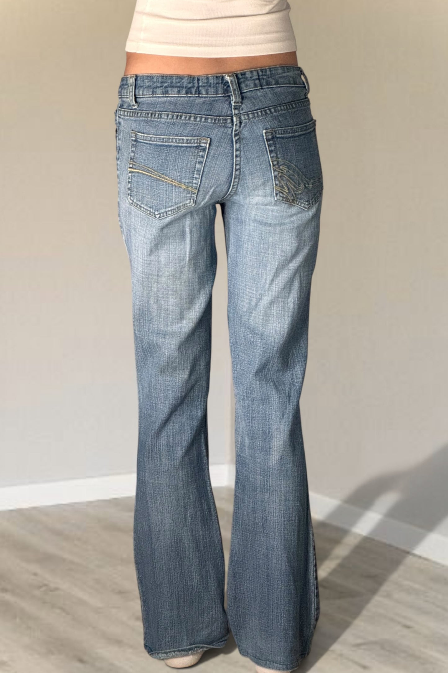 Lågmidjade jeans stl: XS