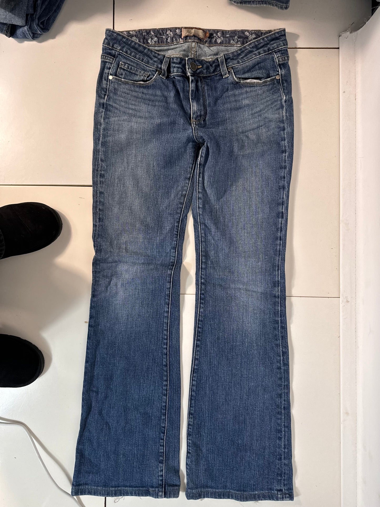 Lågmidjade jeans stl: M