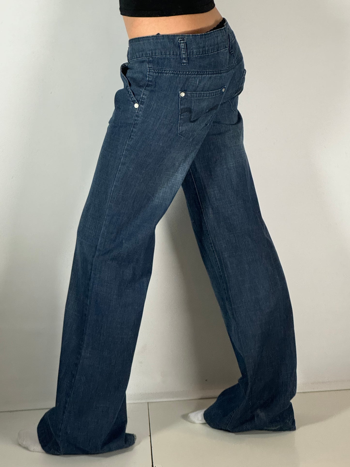 Lågmidjade jeans stl: M