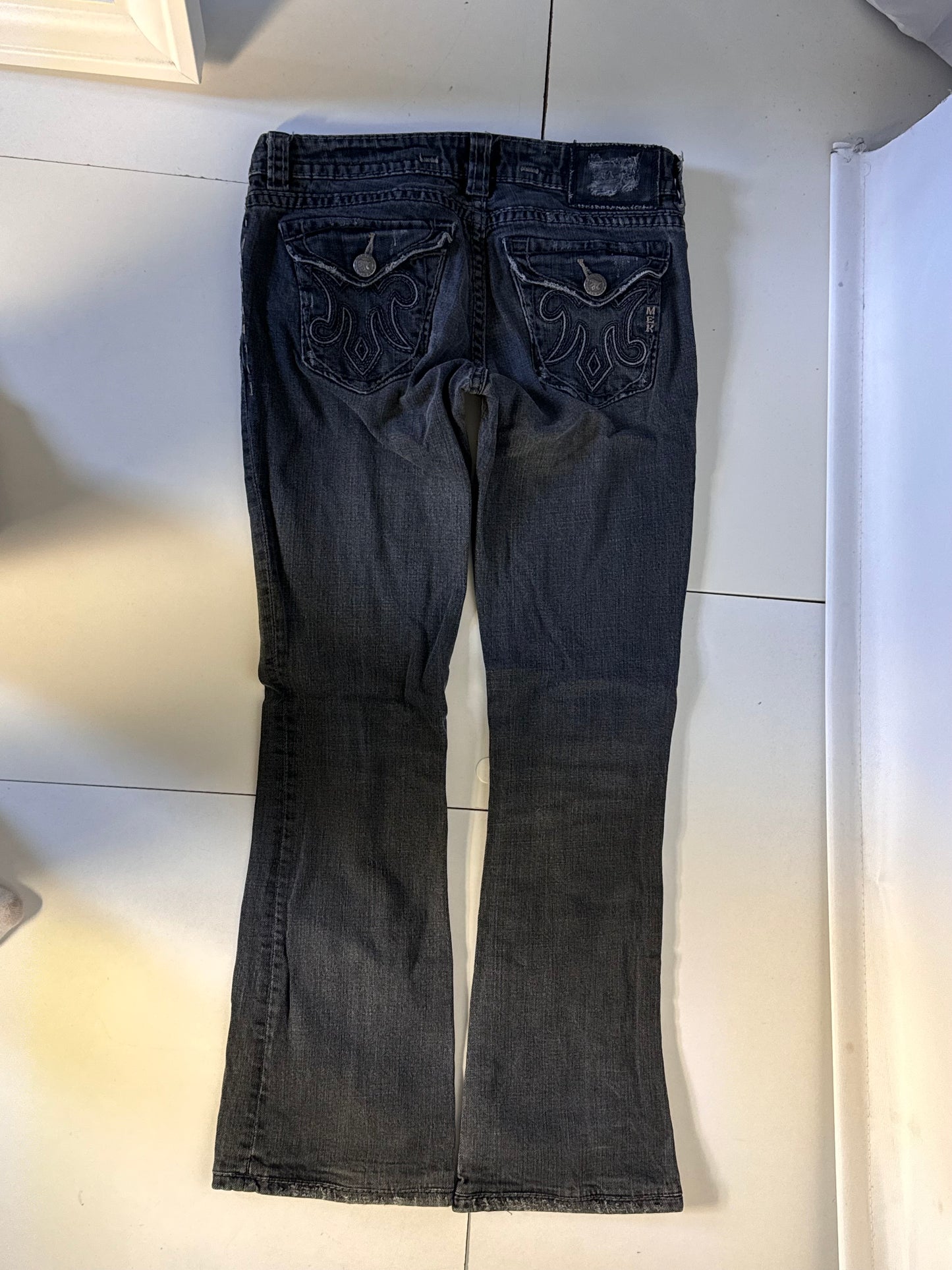 Lågmidjade jeans stl: S