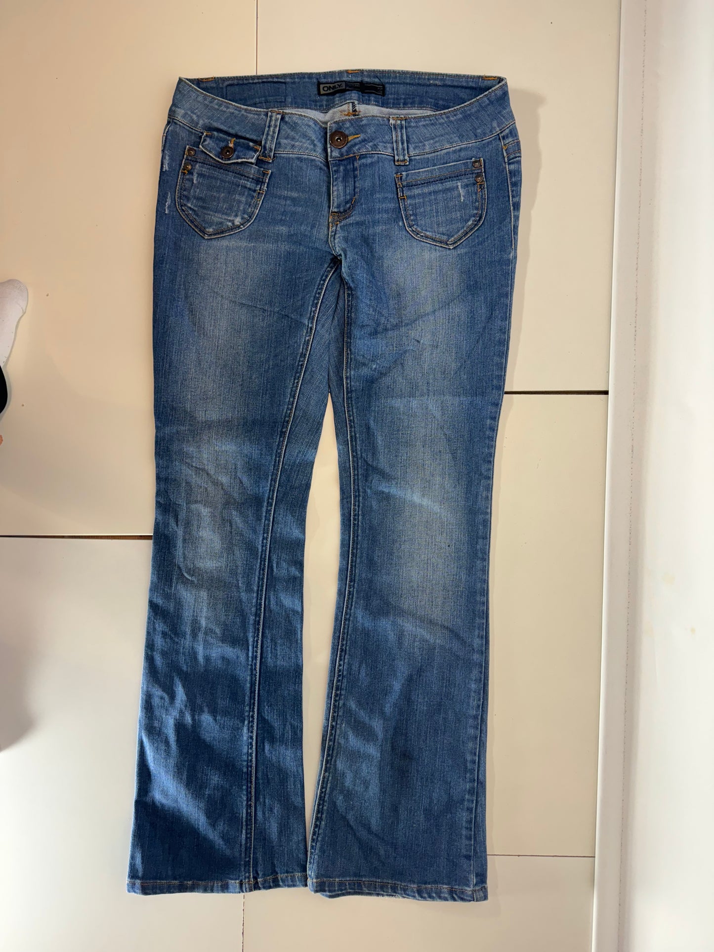 Lågmidjade jeans stl: L