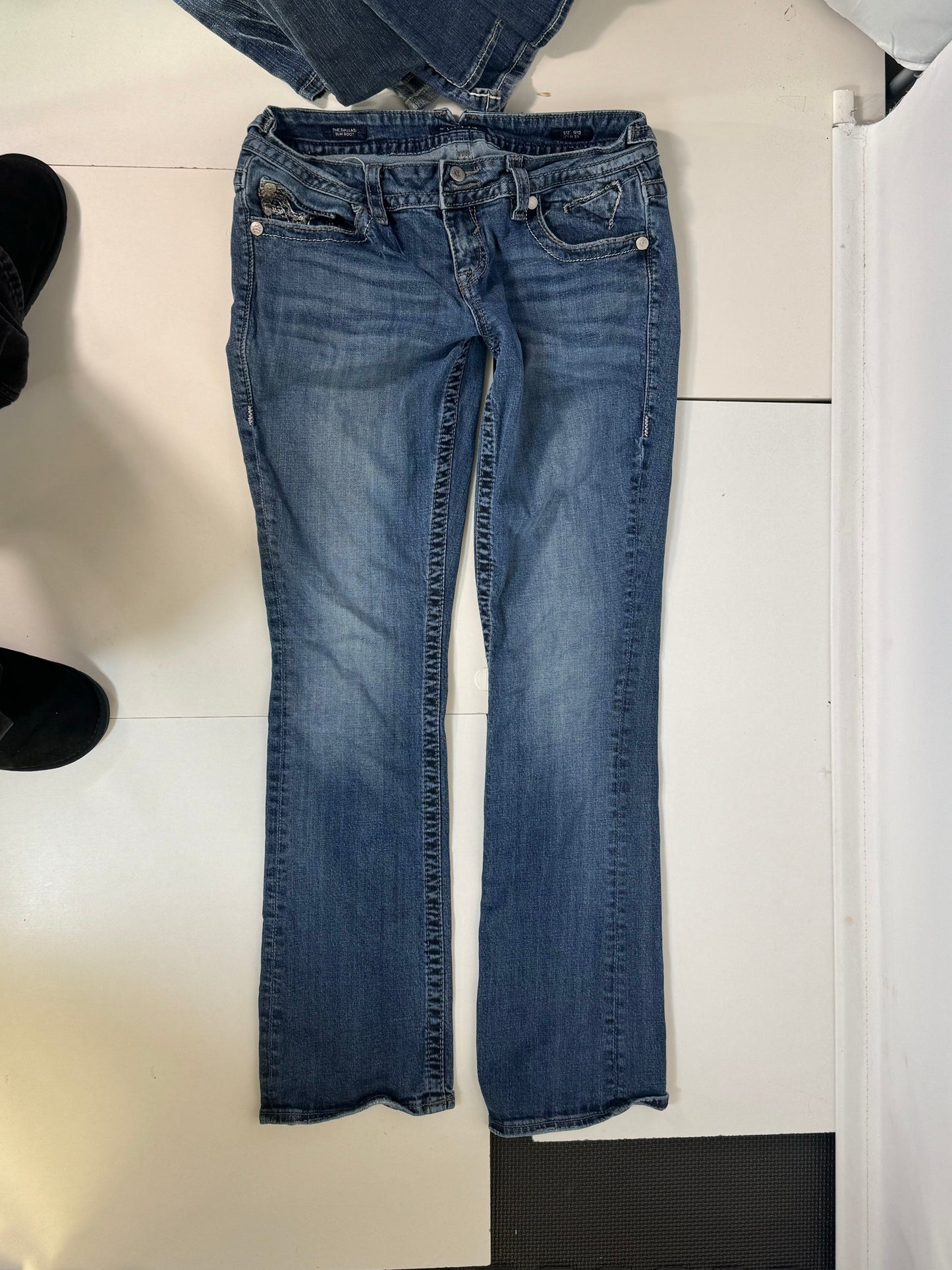 Lågmidjade jeans stl: M