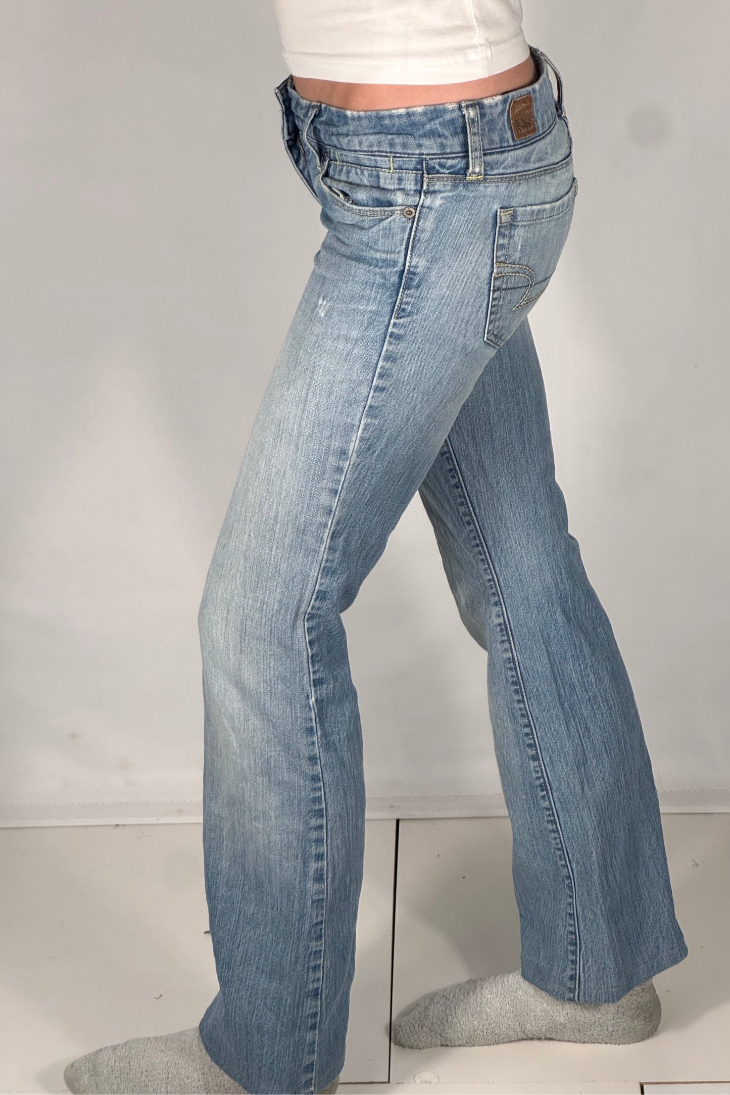 Lågmidjade jeans stl: XS