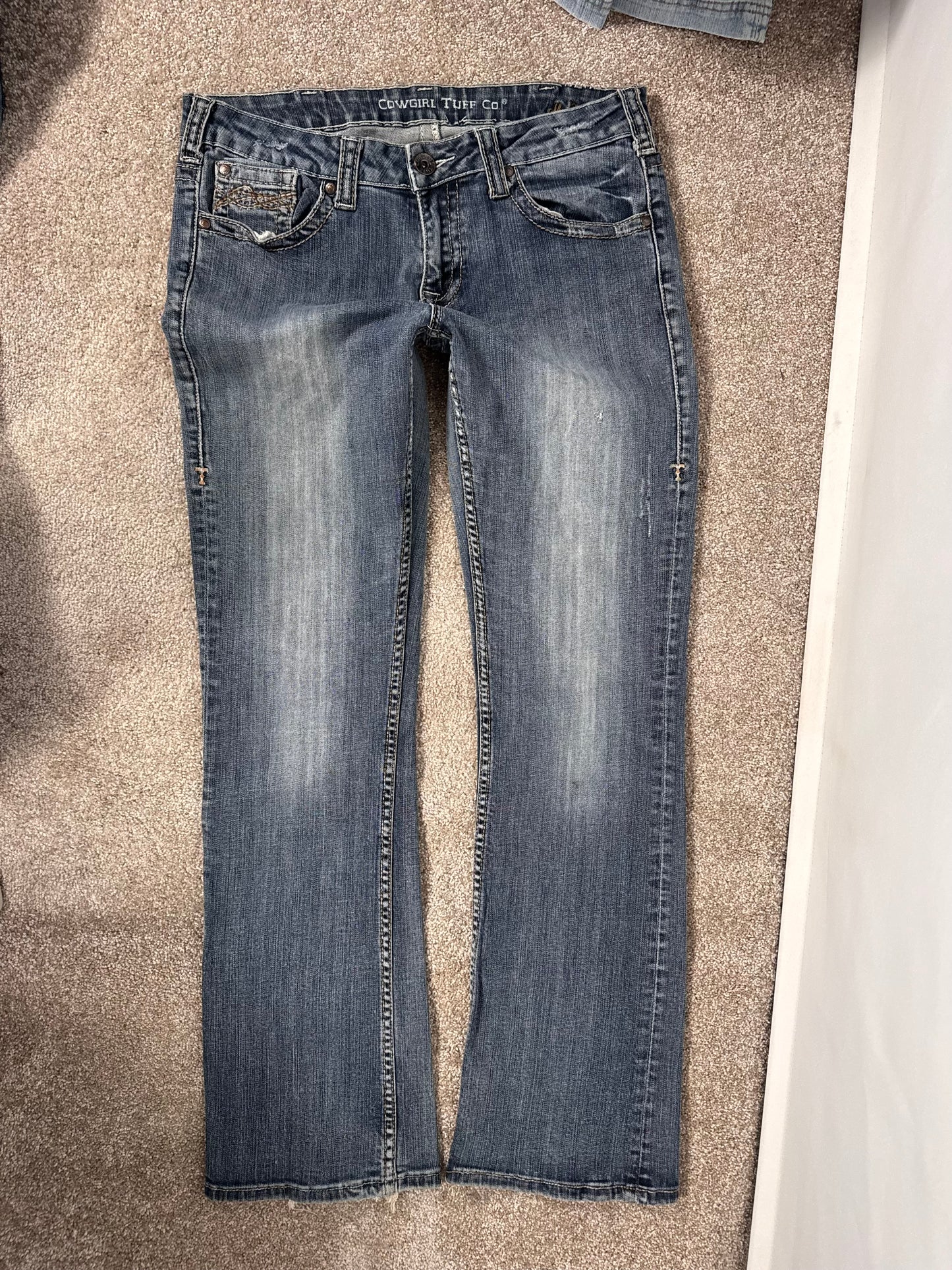Lågmidjade jeans stl: M