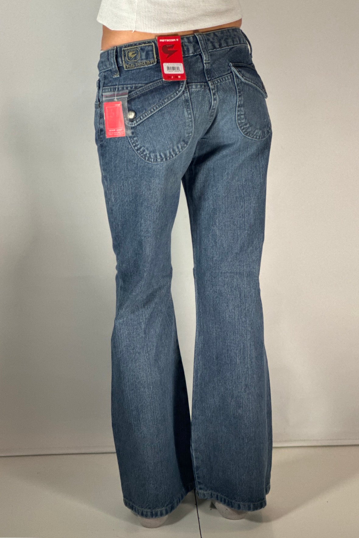 Lågmidjade jeans stl: XS (W30/L30)