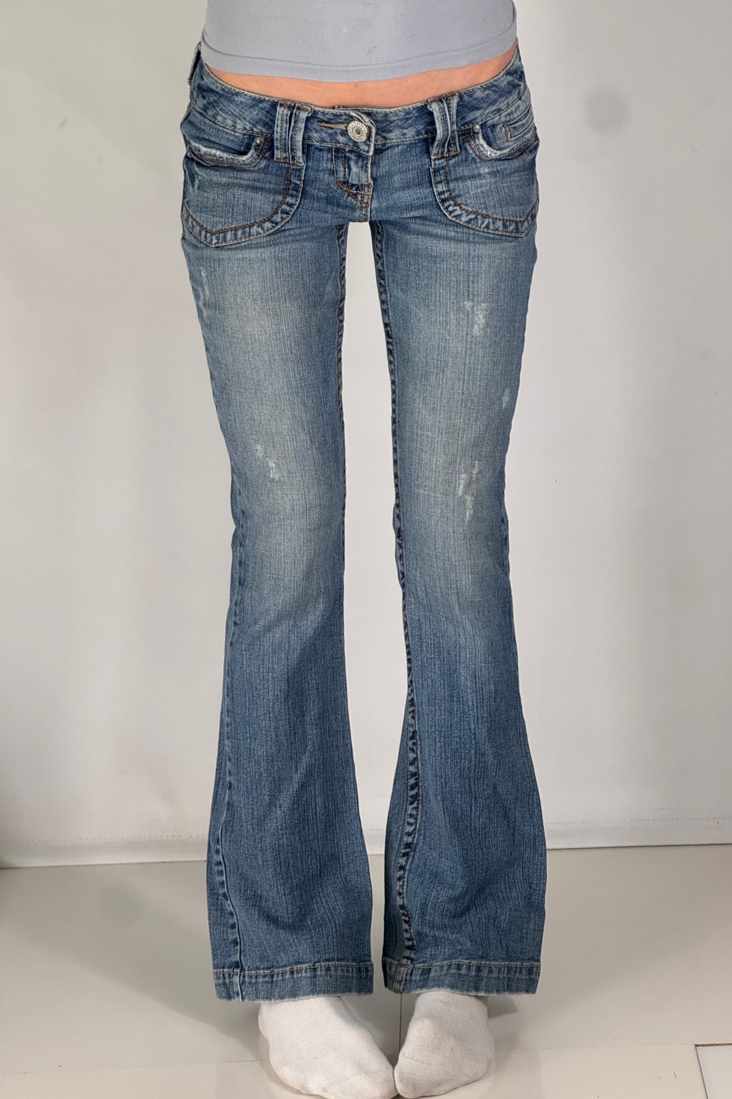 Lågmidjade jeans stl: XS
