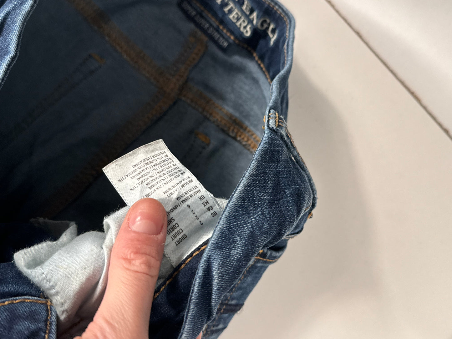 Lågmidjade jeans stl: XS