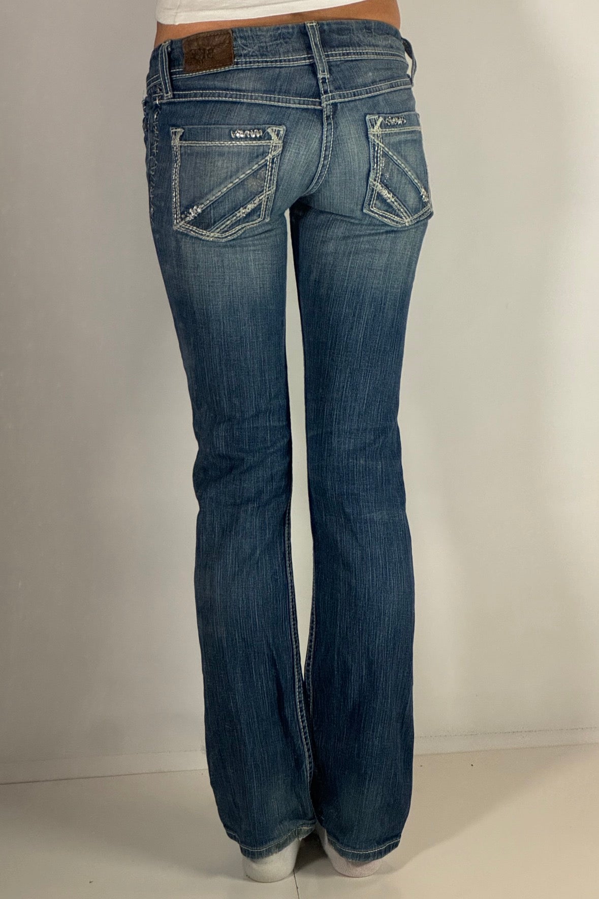Lågmidjade jeans stl: XS