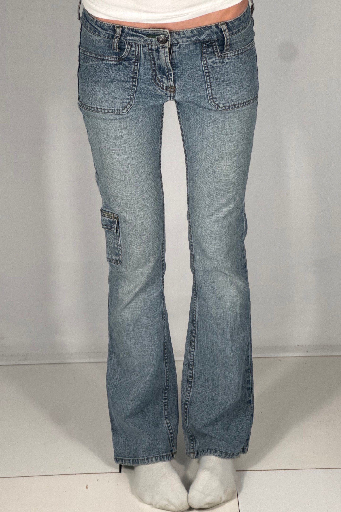 Lågmidjade jeans stl: XS
