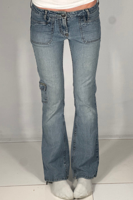 Lågmidjade jeans stl: XS