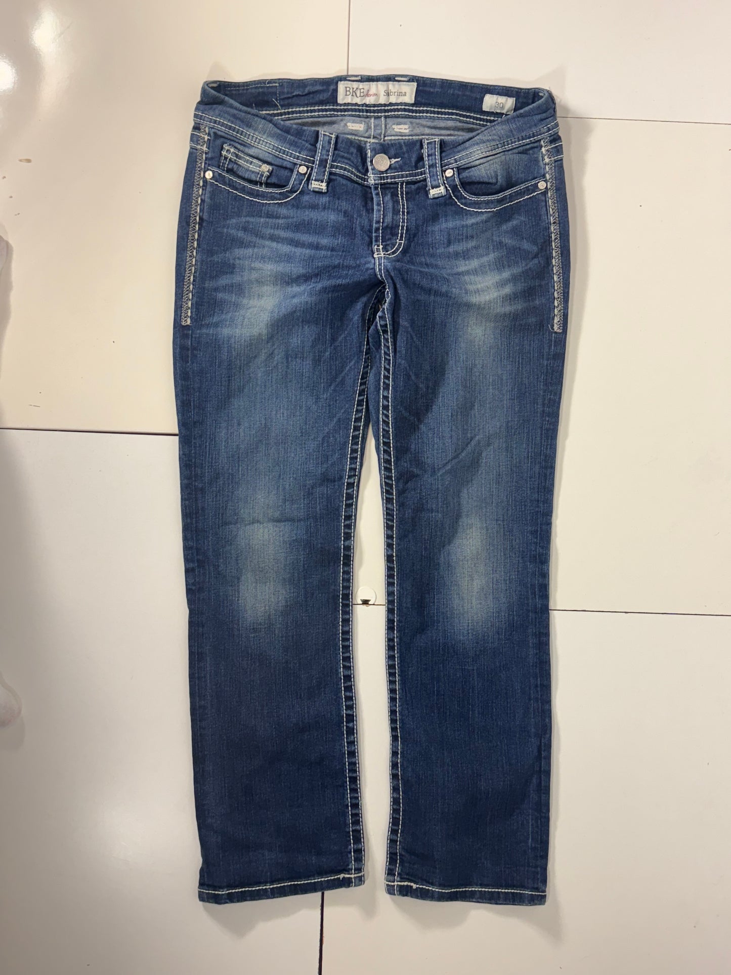 Lågmidjade jeans stl: S/M
