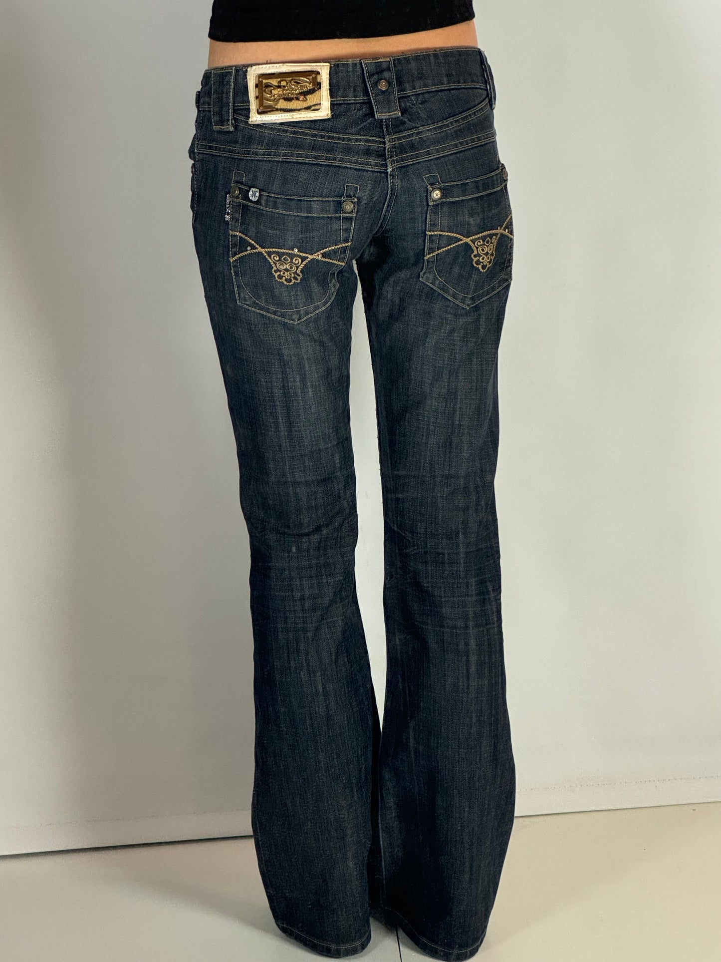 Lågmidjade jeans stl: S