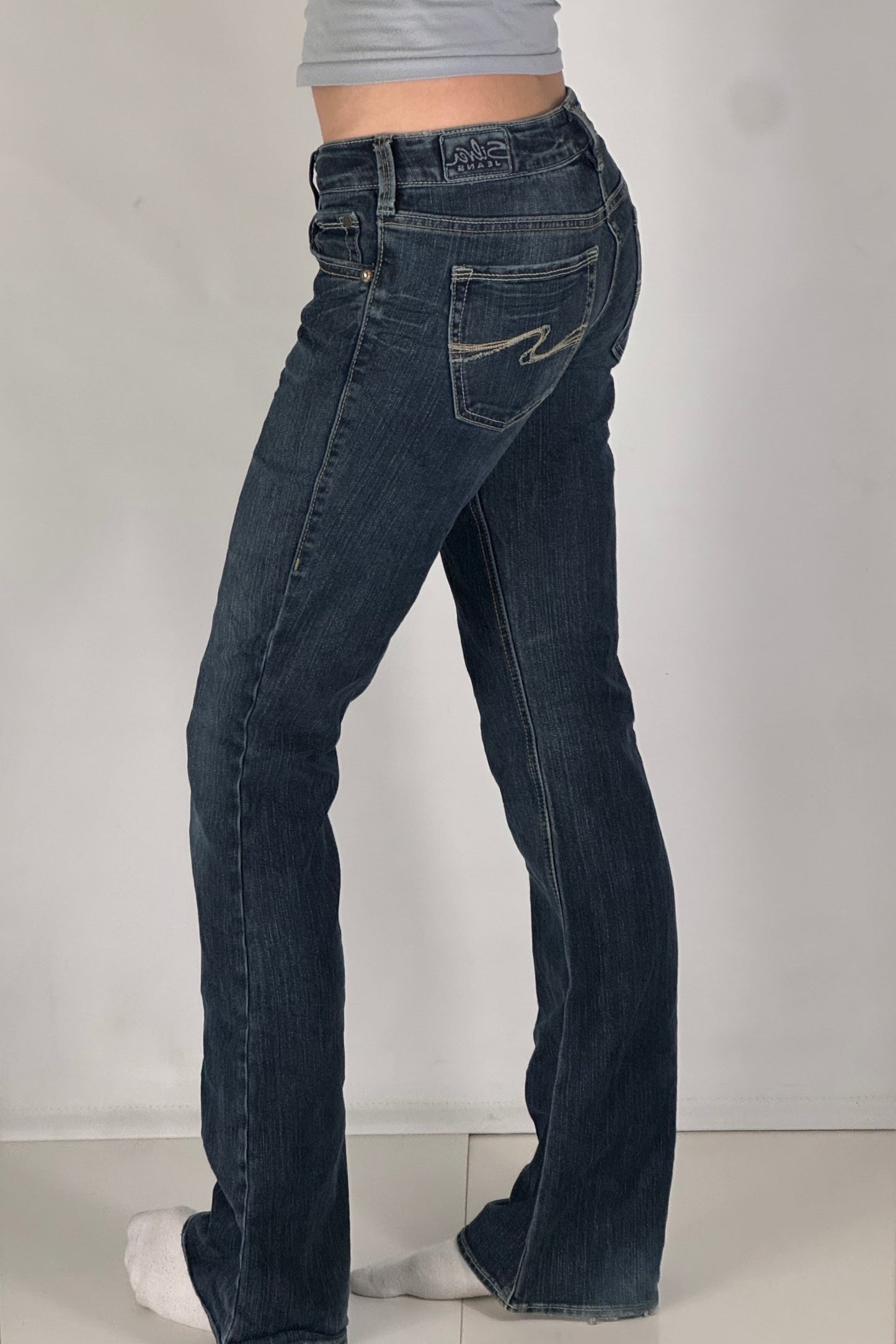 Lågmidjade jeans stl: XS
