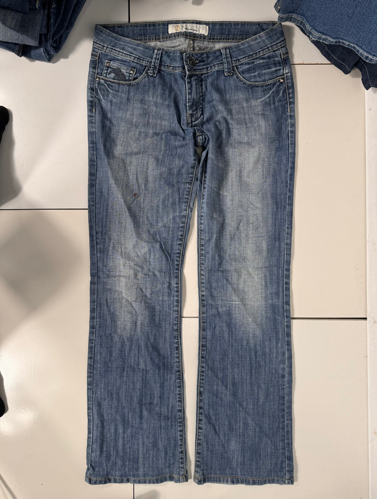 Lågmidjade jeans stl: S