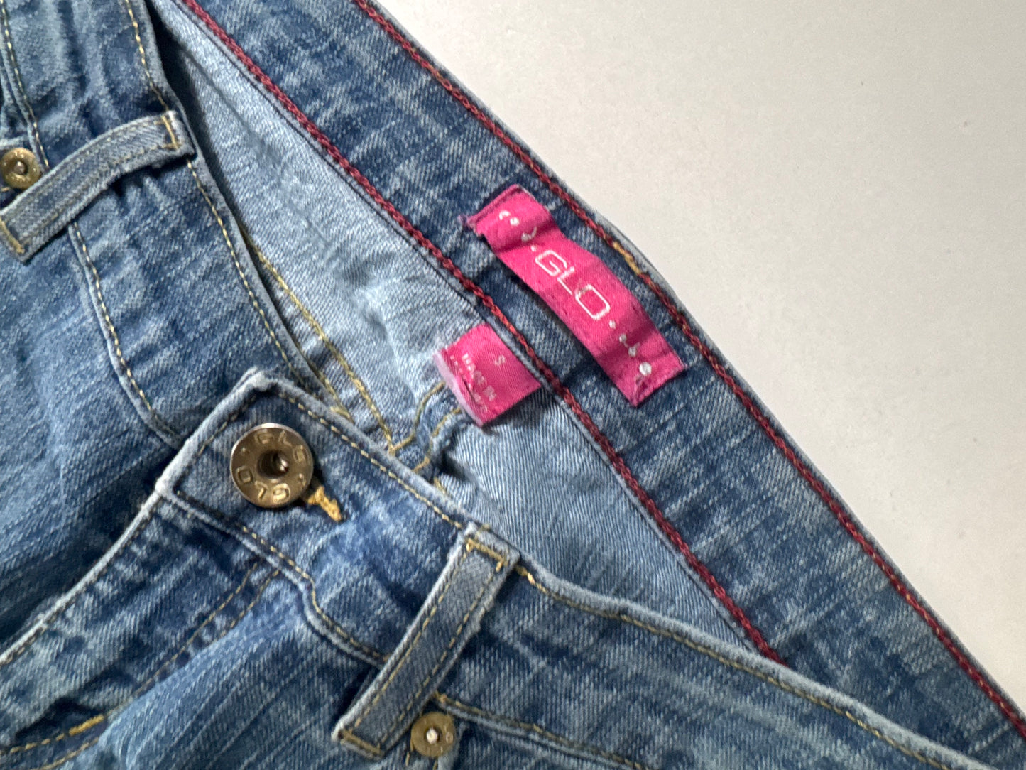 Lågmidjade jeans stl: S