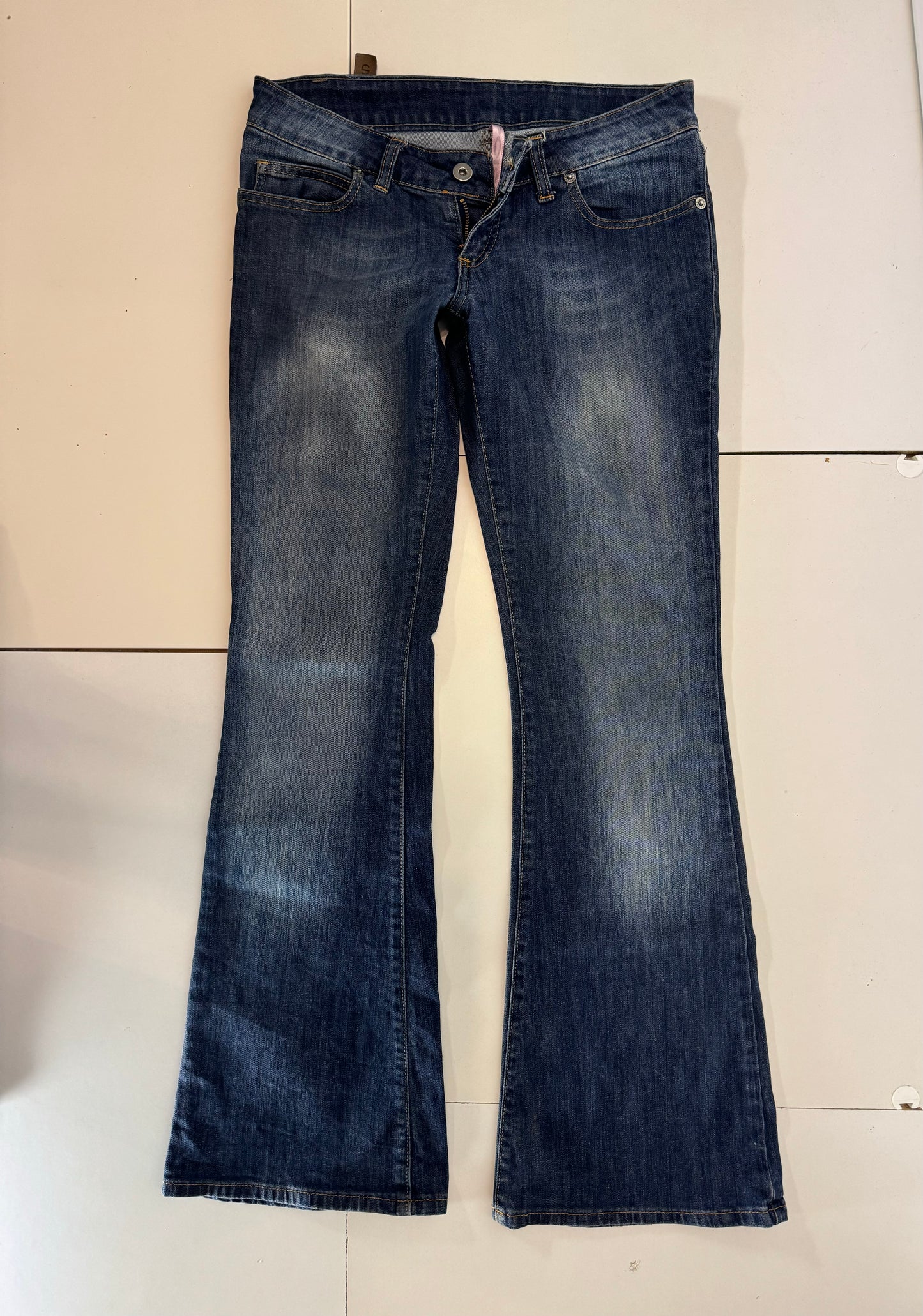 Lågmidjade jeans stl: S