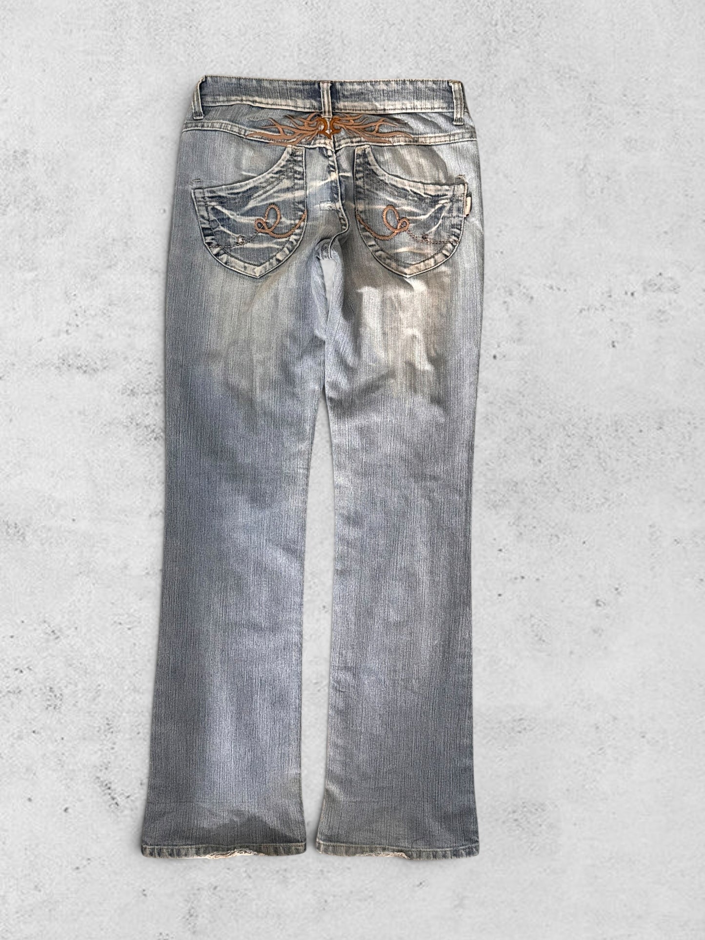 Lågmidjade jeans stl: S