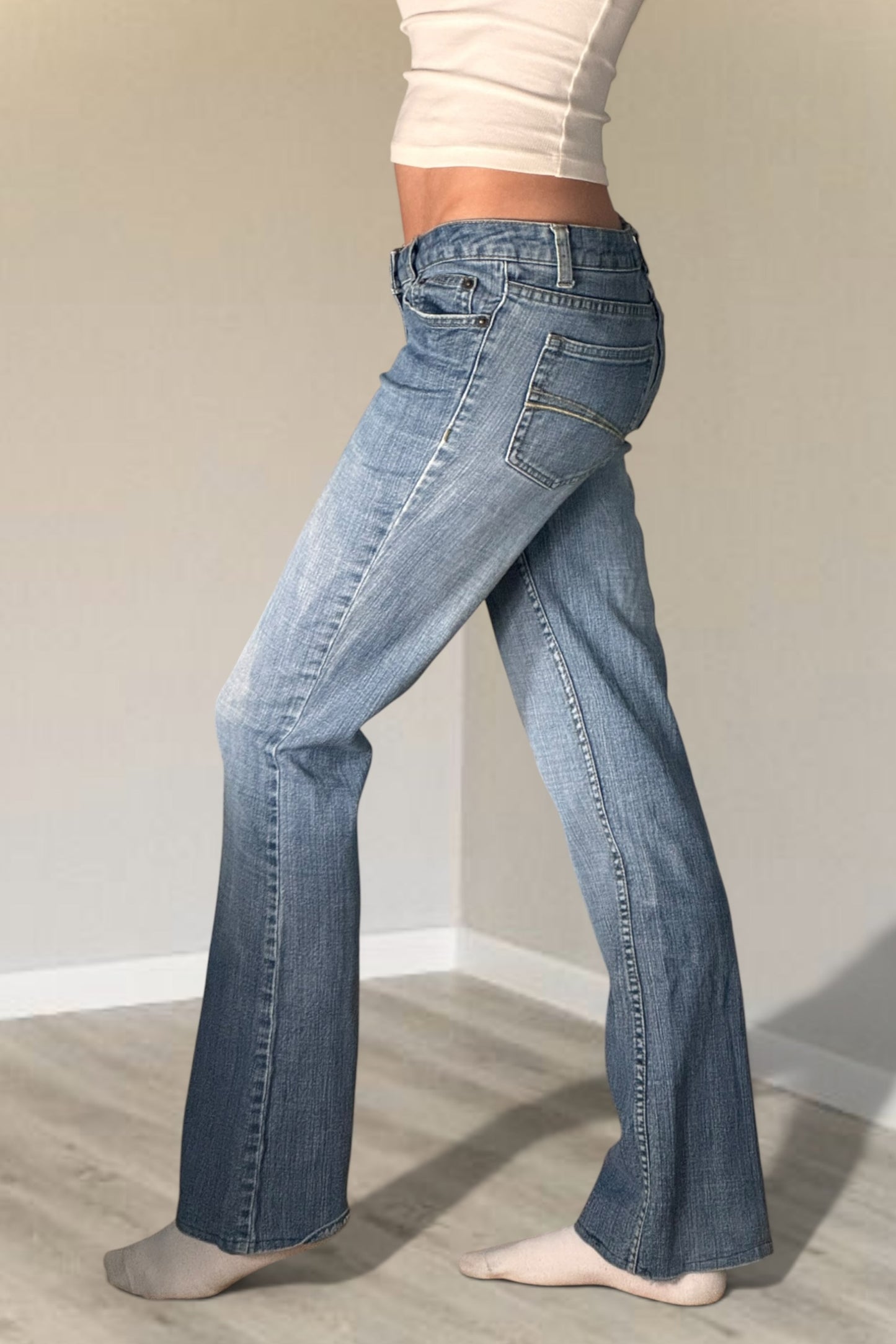 Lågmidjade jeans stl: XS