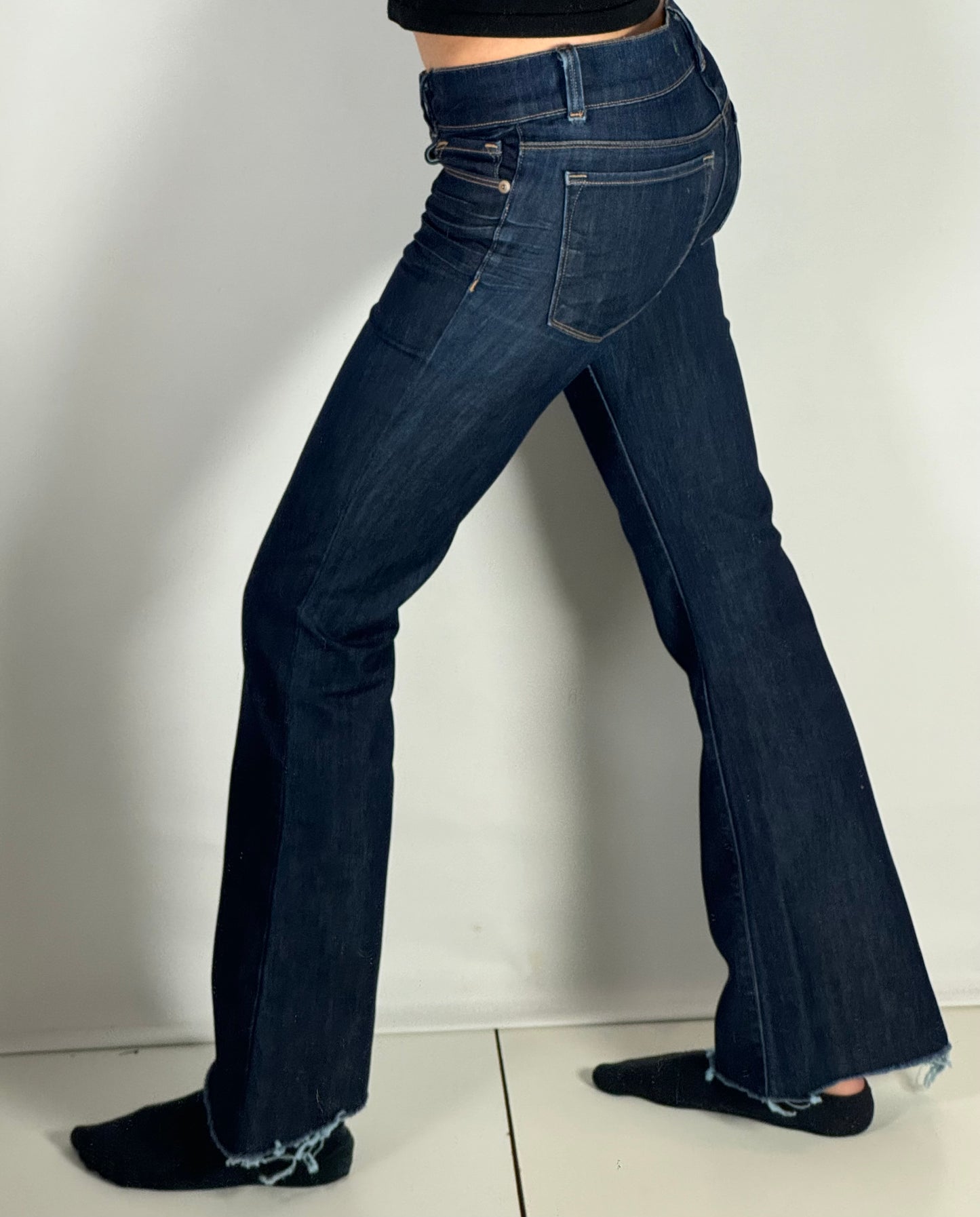 Lågmidjade jeans stl: S