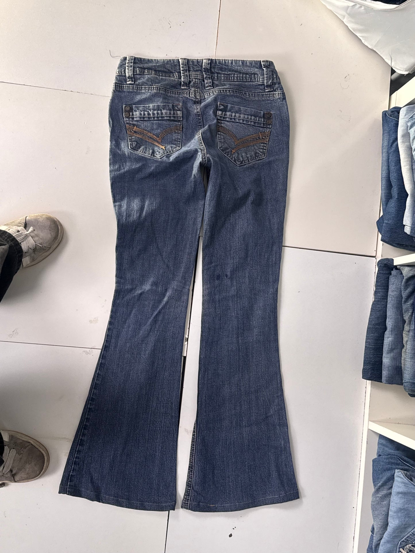 Lågmidjade jeans stl: XS