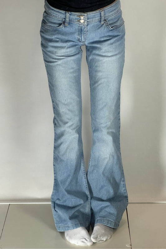 Lågmidjade jeans stl: S/M