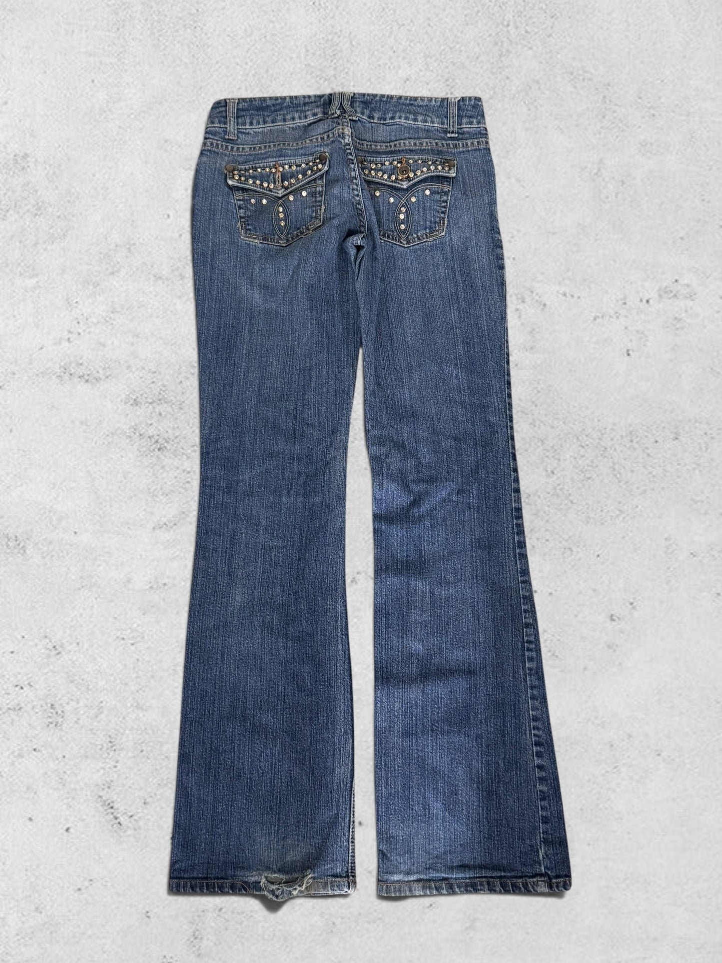 Lågmidjade jeans stl: S