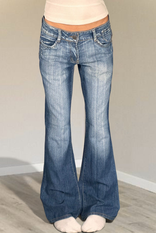 Lågmidjade jeans stl: M