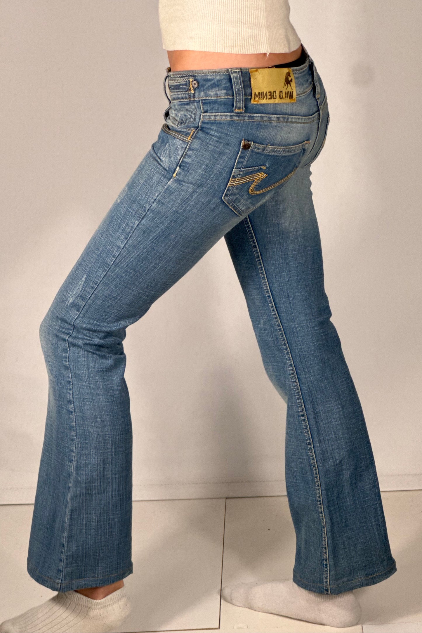 Lågmidjade jeans stl: XS