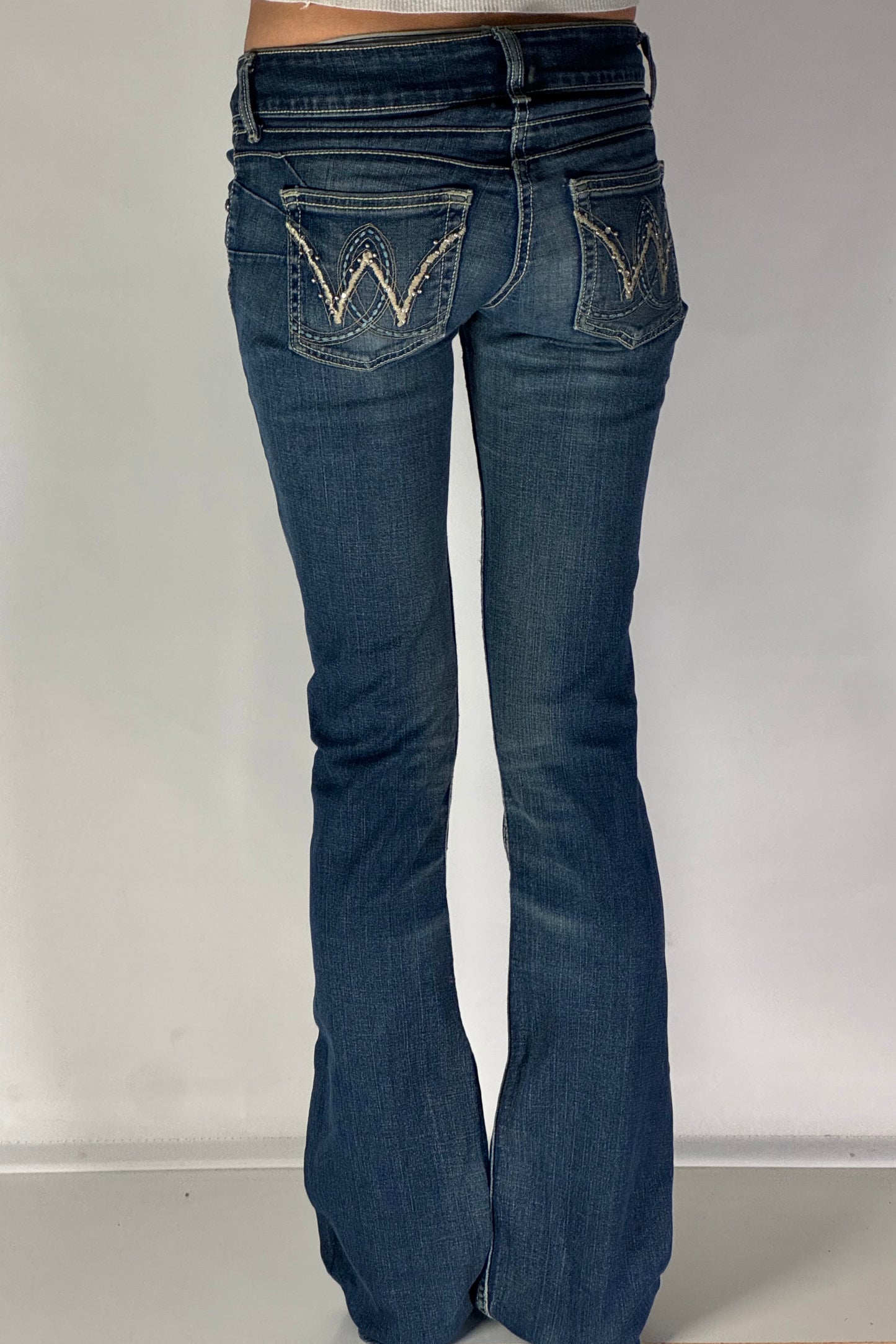 Lågmidjade jeans stl: XS