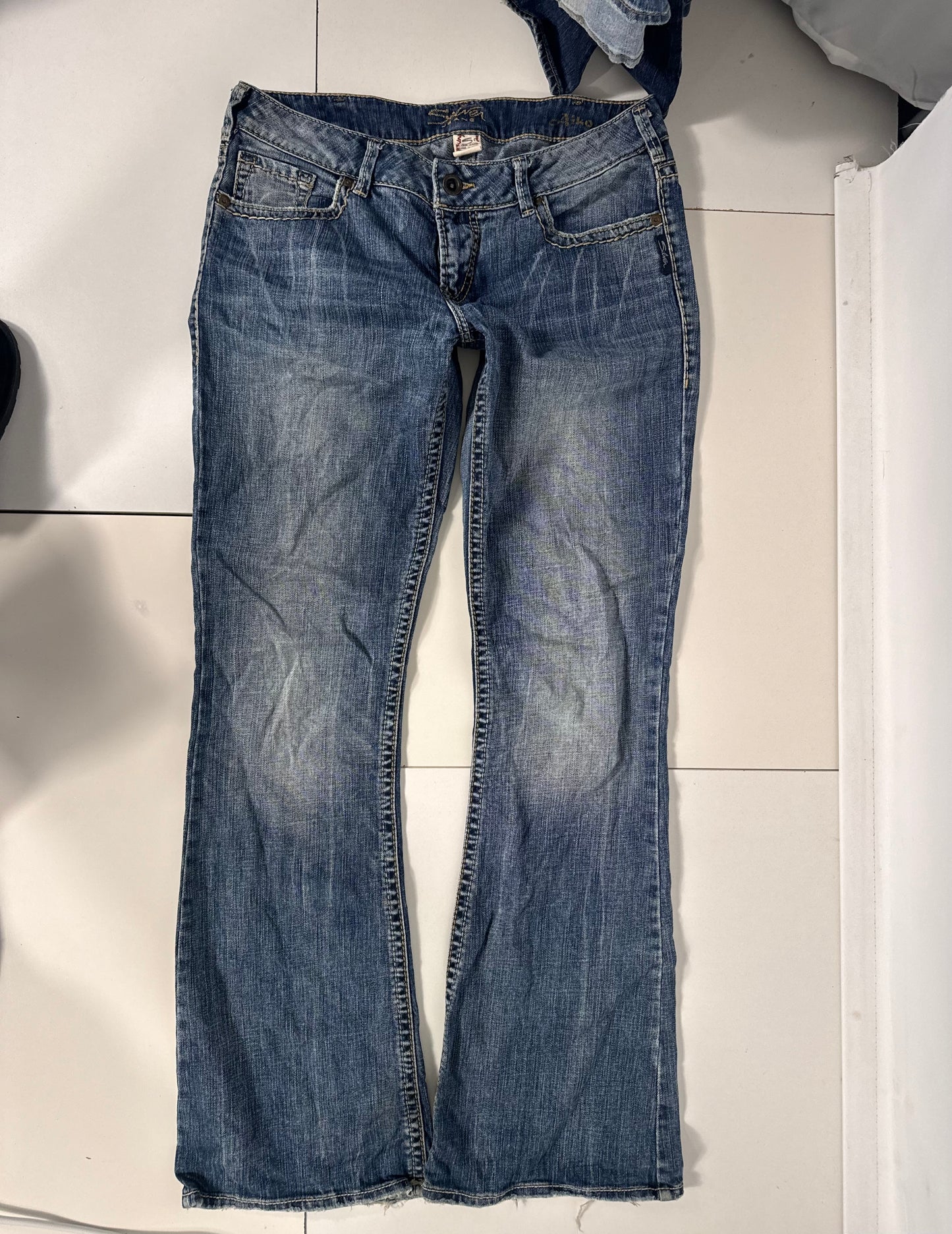 Lågmidjade jeans stl: S