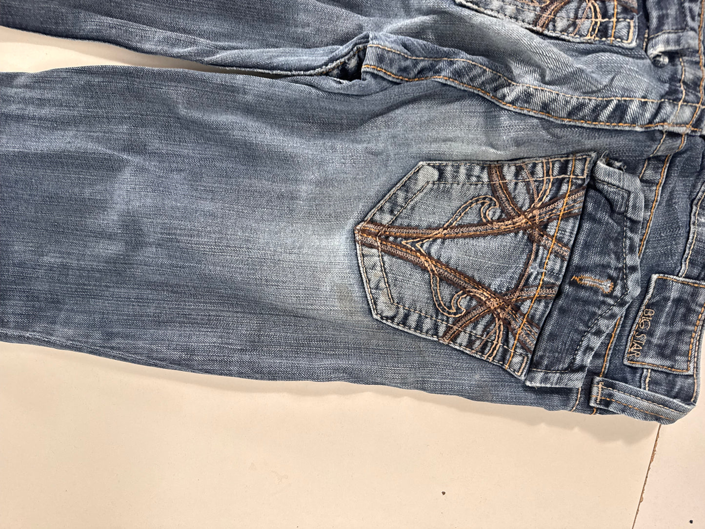 Lågmidjade jeans stl: S