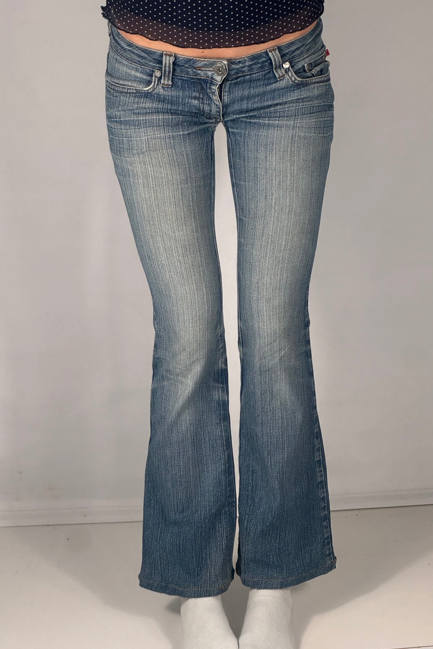 Lågmidjade jeans stl: XXS