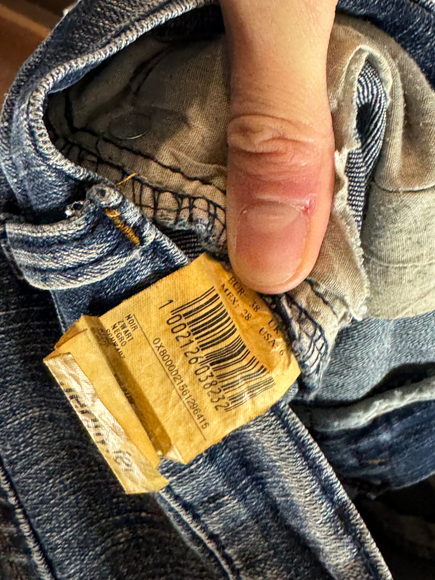 Lågmidjade jeans stl: XS/S