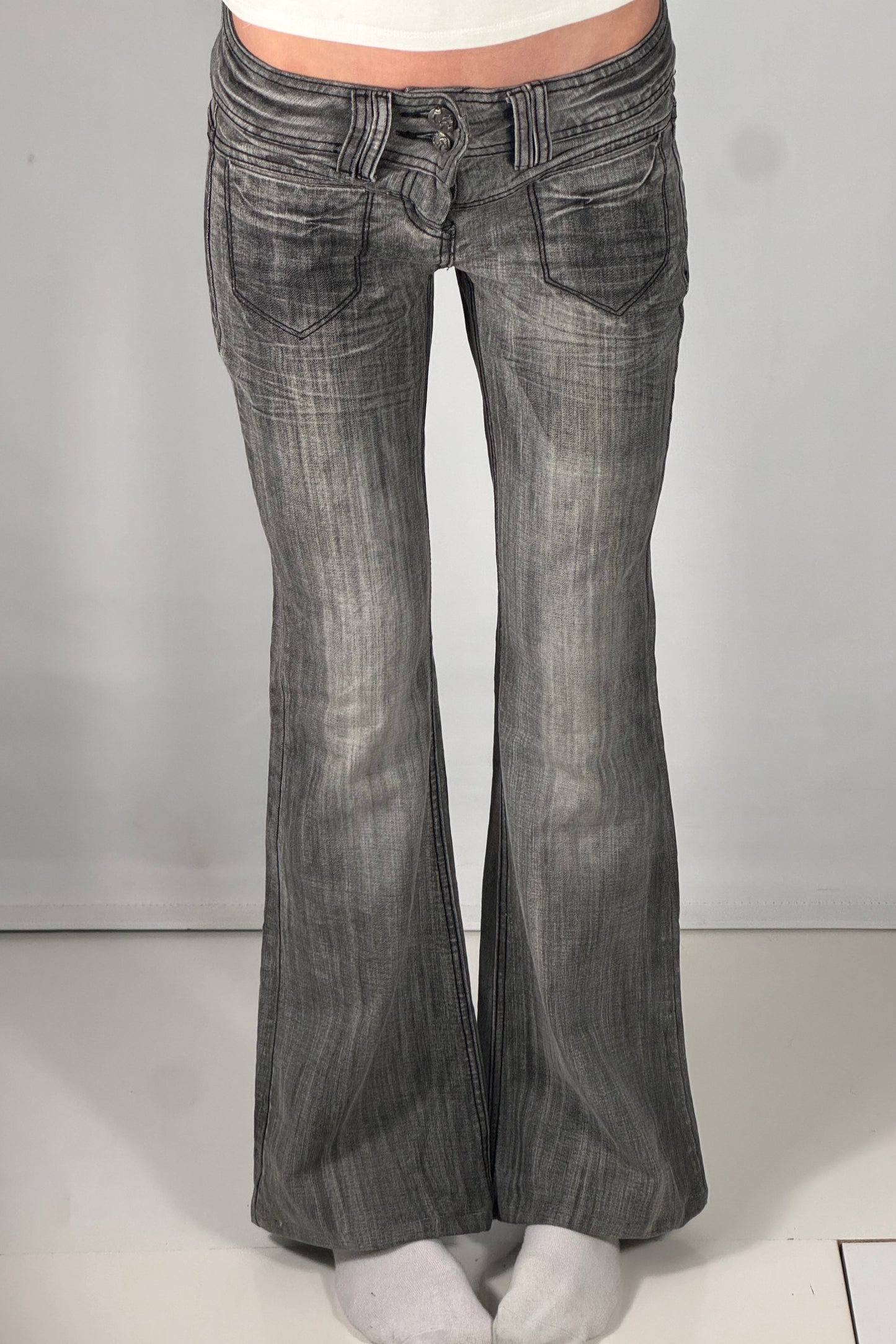 Lågmidjade jeans stl: XS