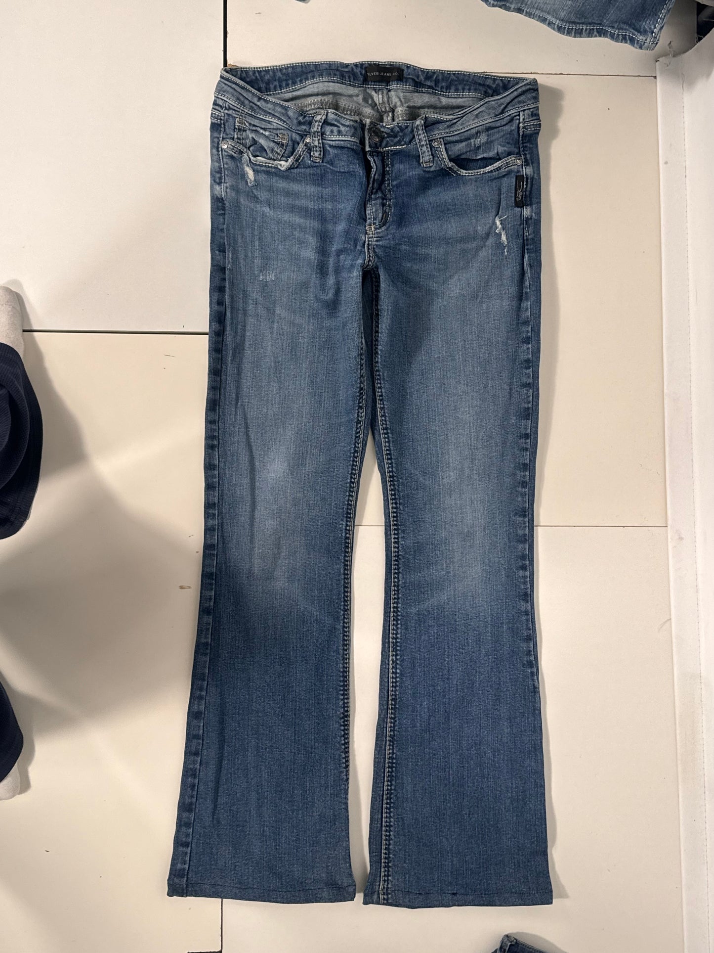 Lågmidjade jeans stl:
