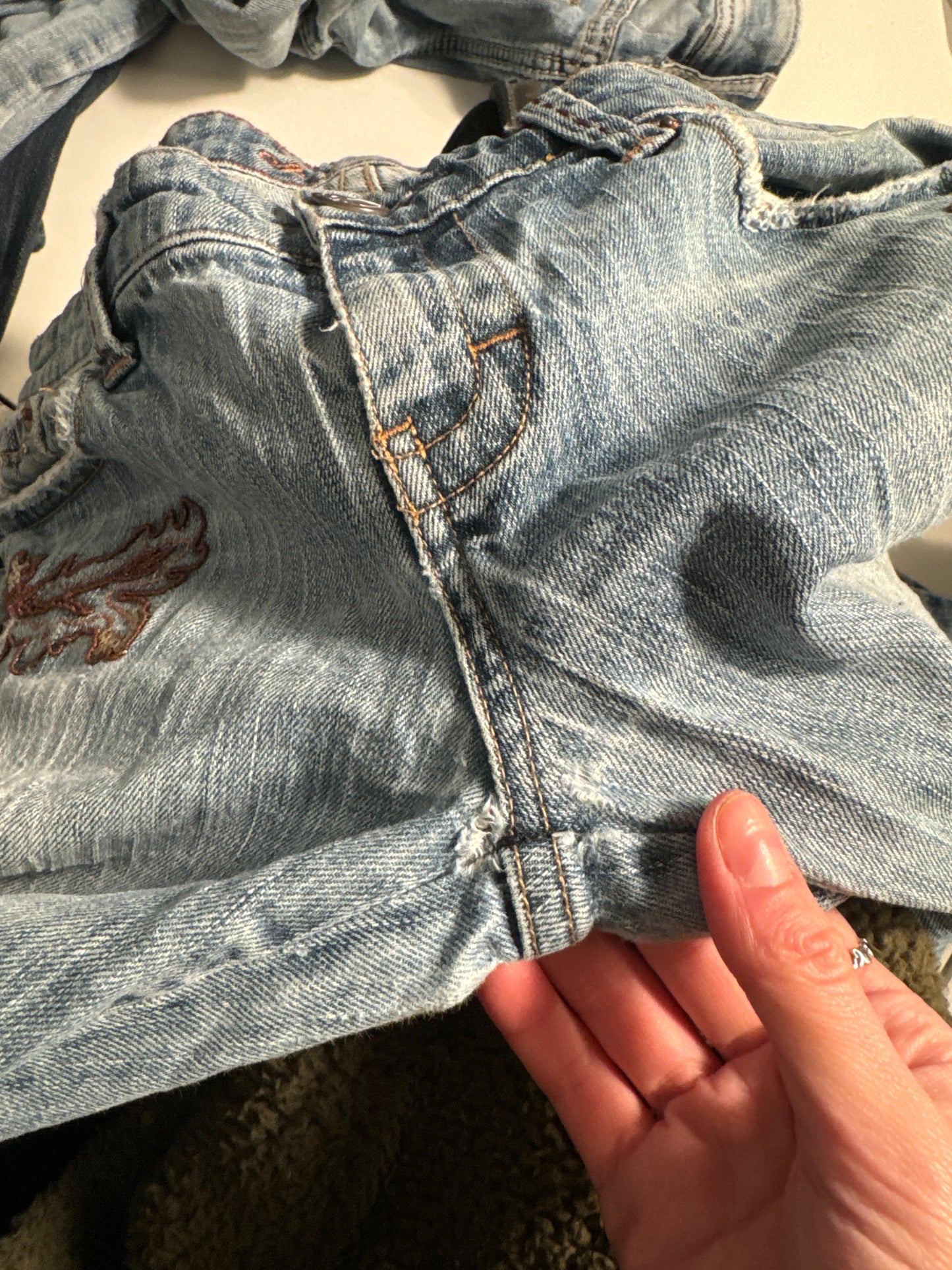 Lågmidjade jeans stl: S