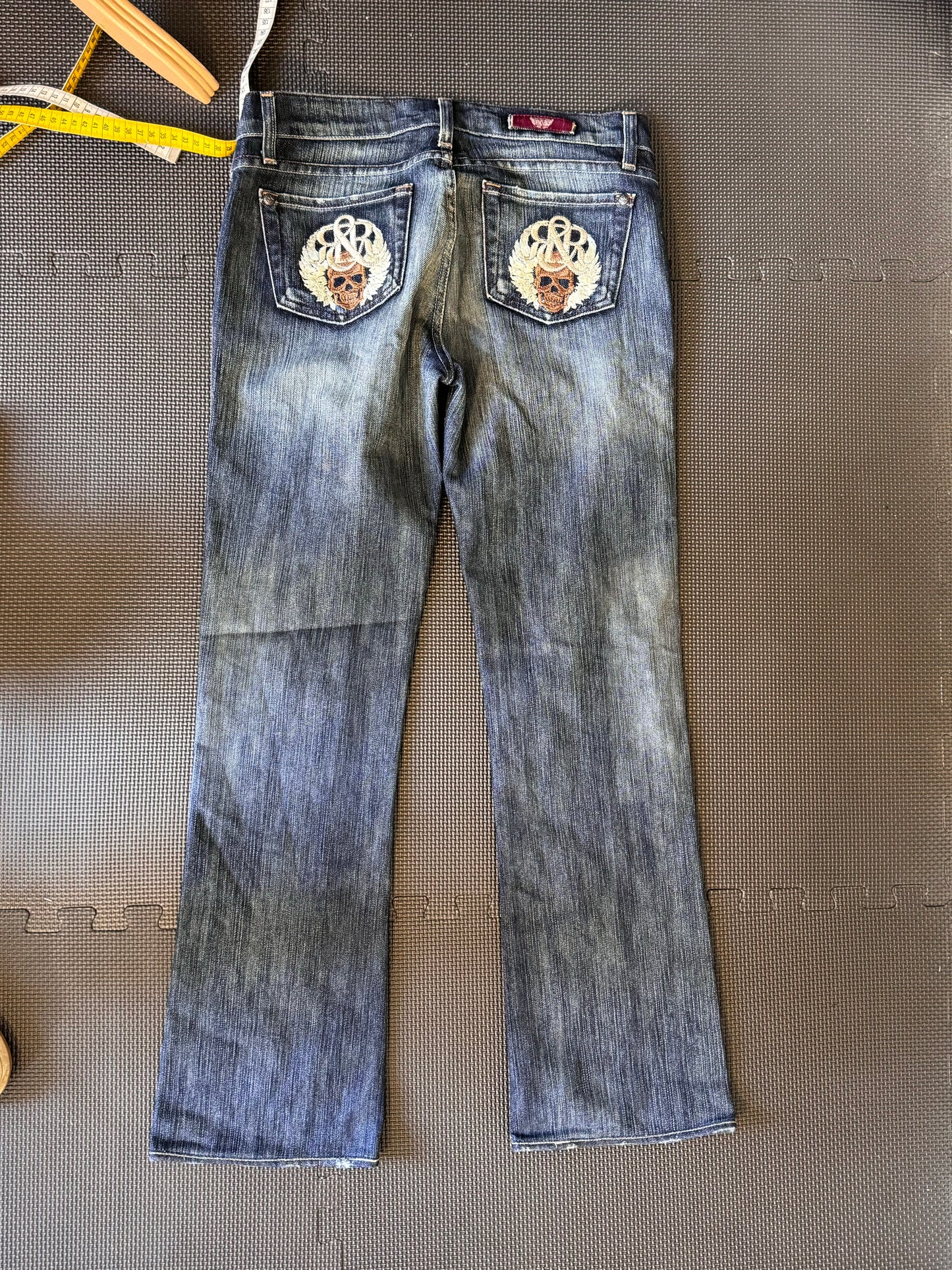 Lågmidjade jeans stl: S