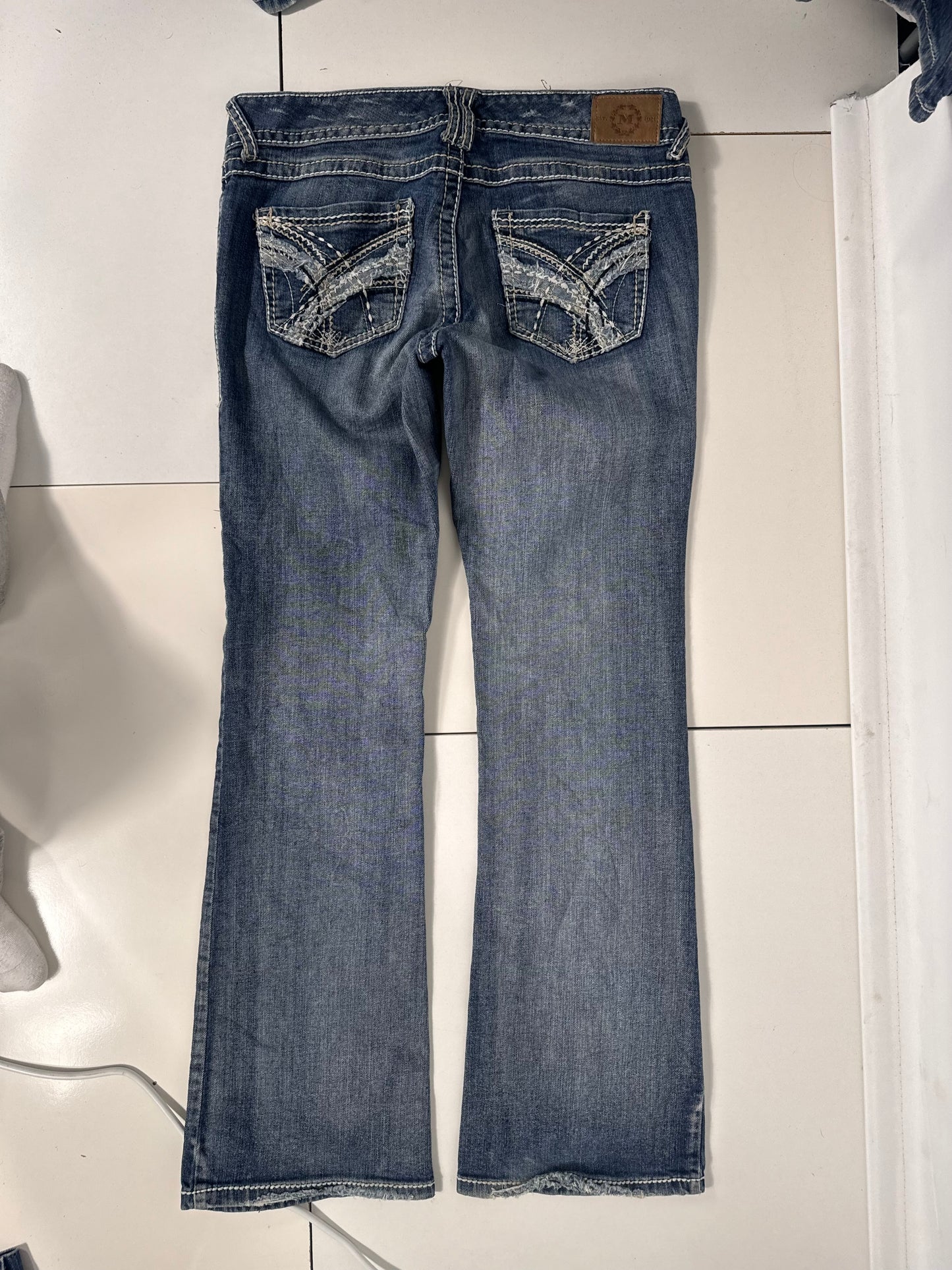 Lågmidjade jeans stl: S/M