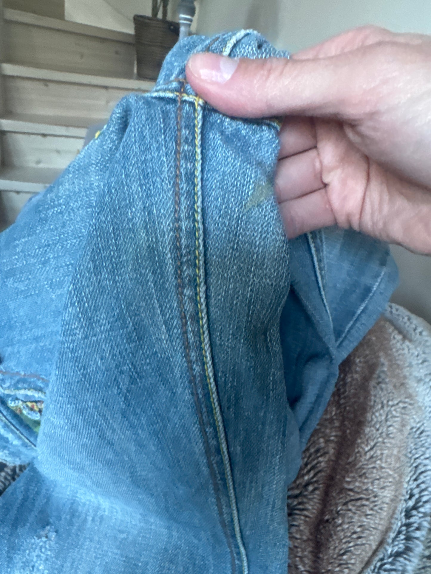 Lågmidjade jeans stl: M