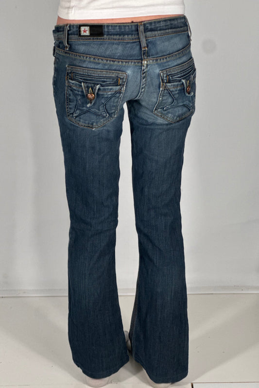 Lågmidjade jeans stl: XS