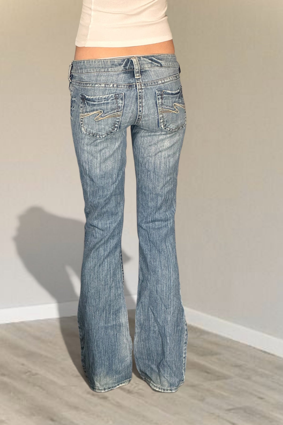 Lågmidjade jeans stl: XS