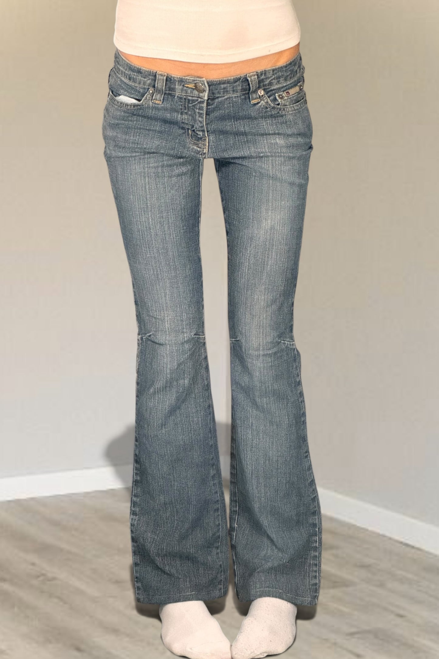 Lågmidjade jeans stl: XS
