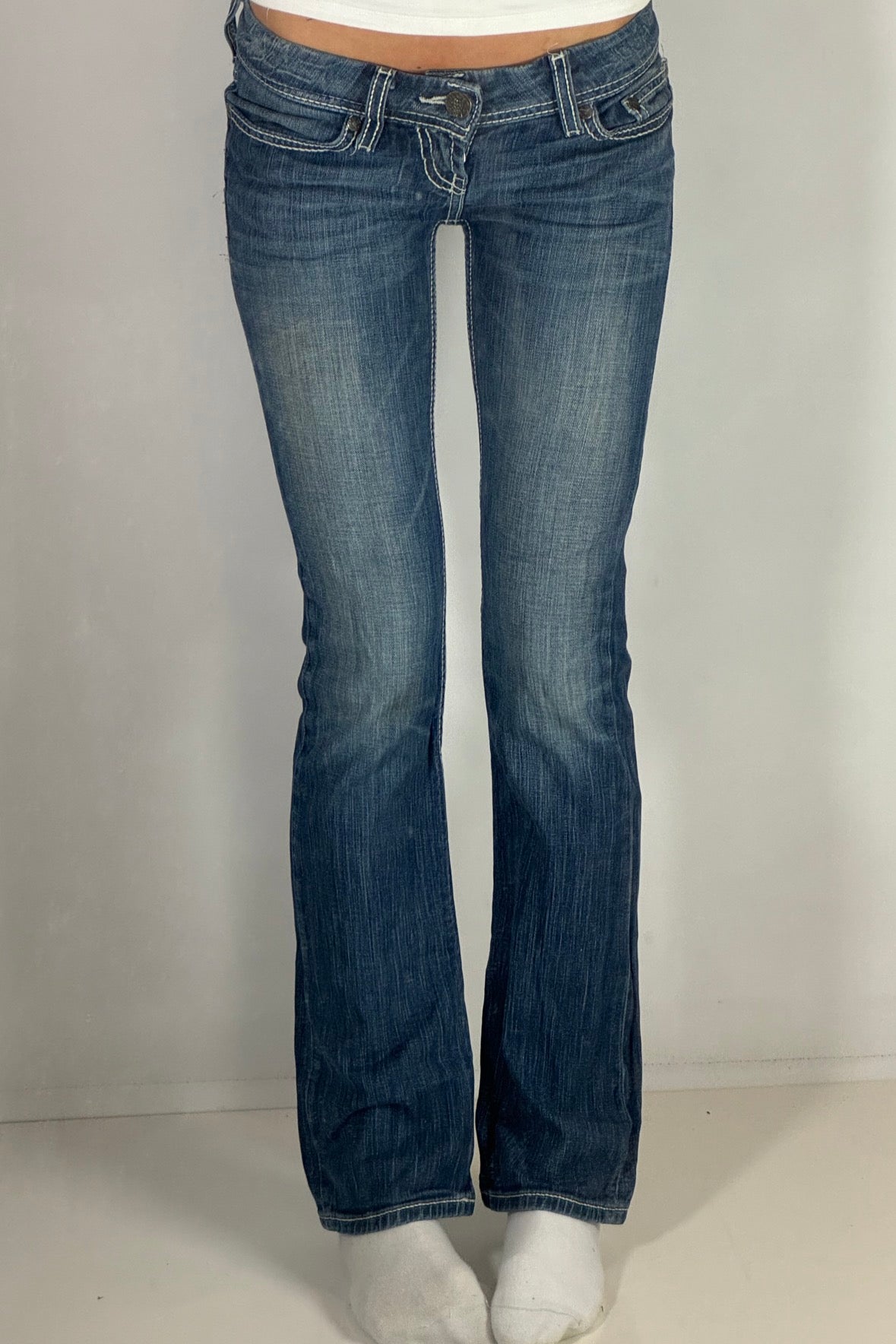 Lågmidjade jeans stl: XS