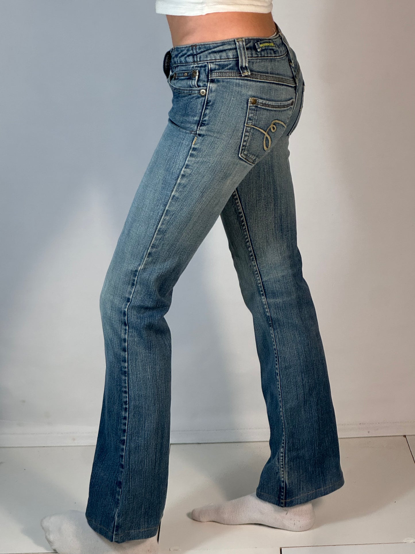 Lågmidjade jeans stl: XXS