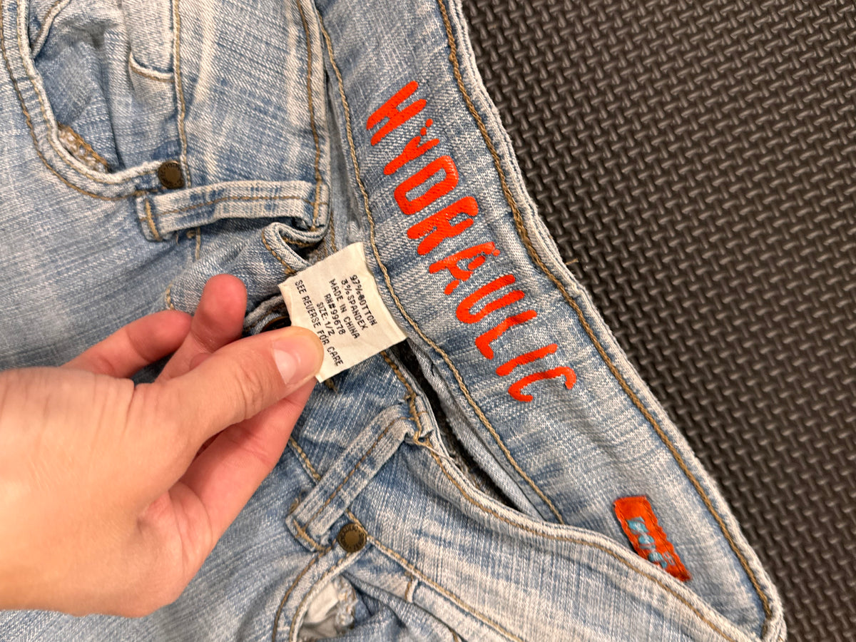 Lågmidjade jeans stl: XS