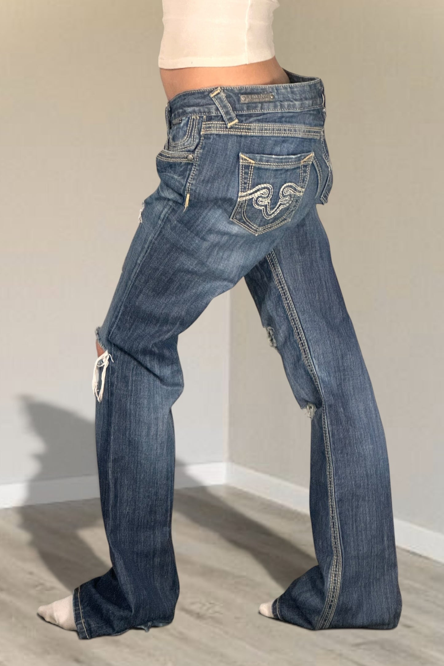 Lågmidjade jeans stl: (kopia 184)