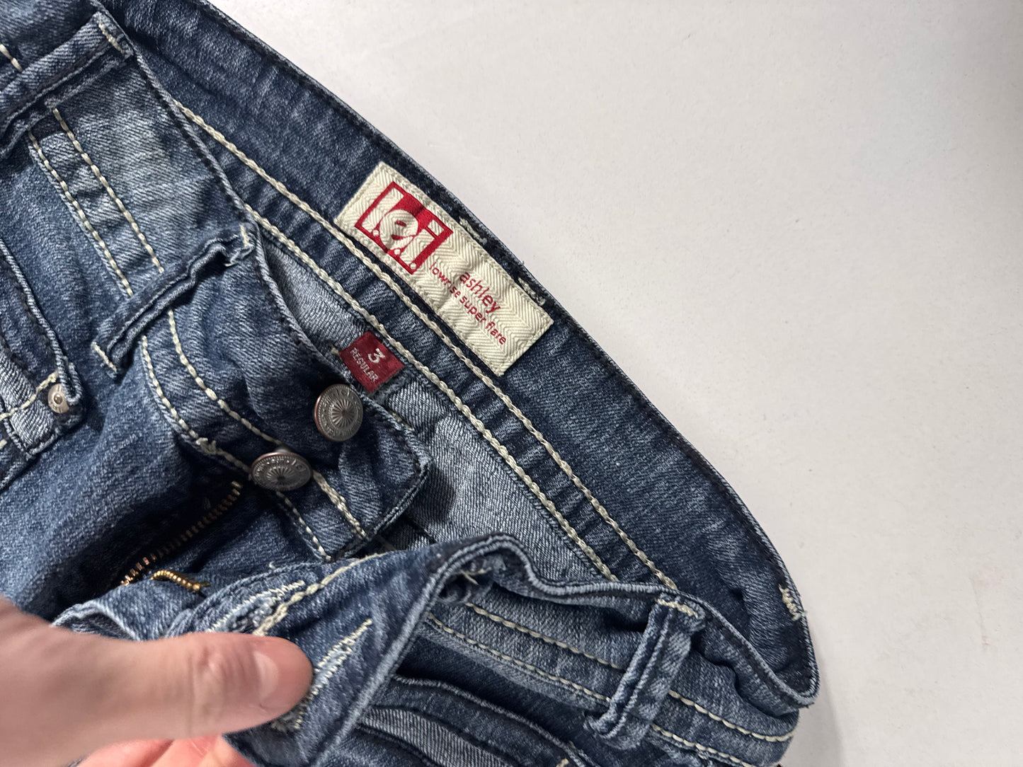 Lågmidjade jeans stl: XXS
