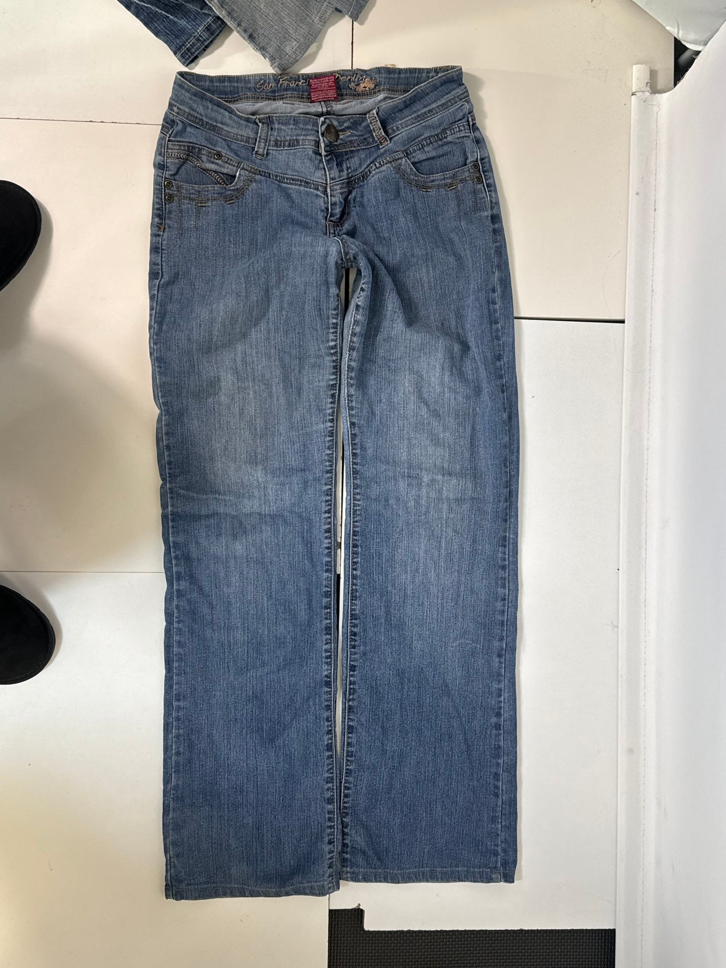 Lågmidjade jeans stl: S
