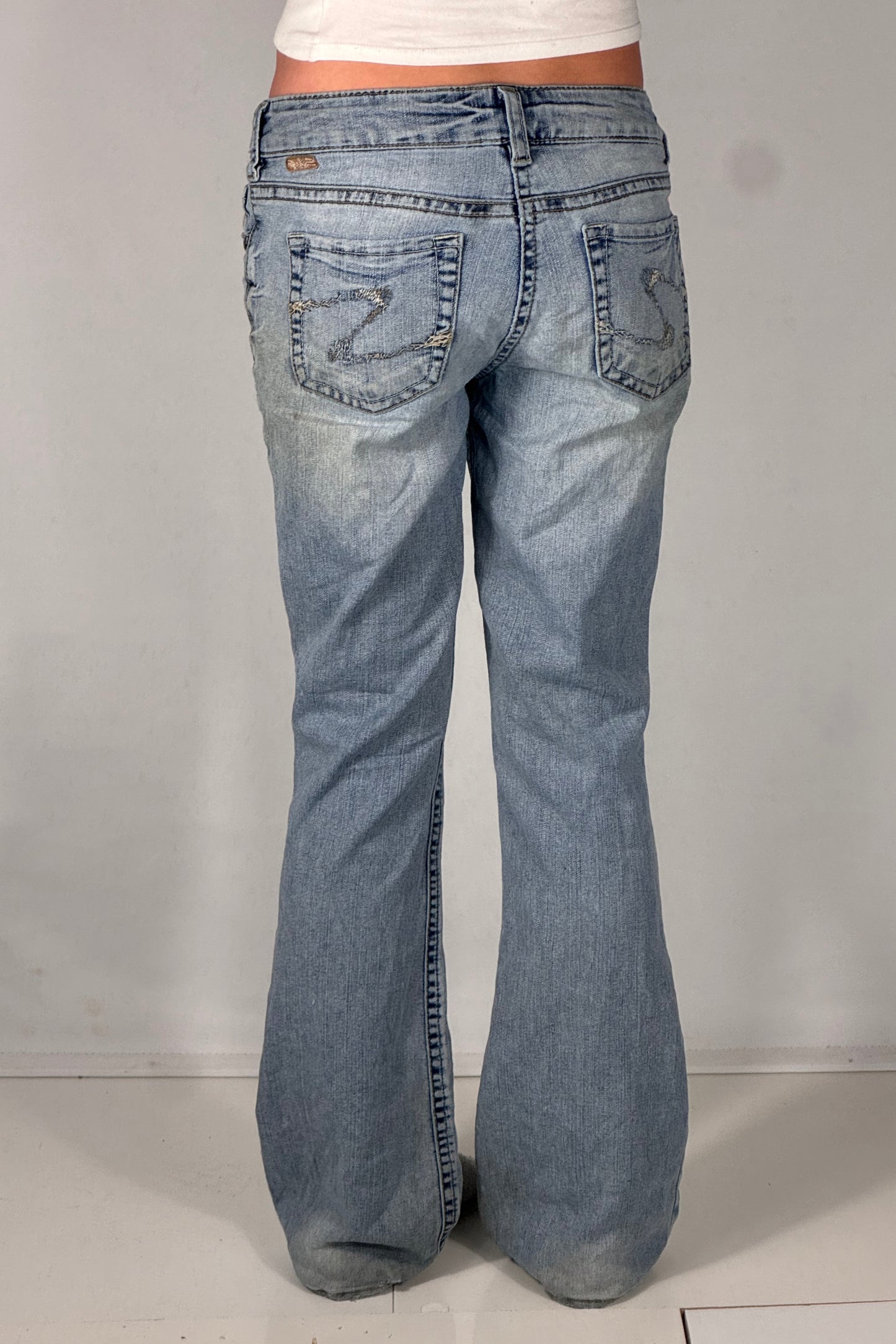 Lågmidjade jeans stl: XS