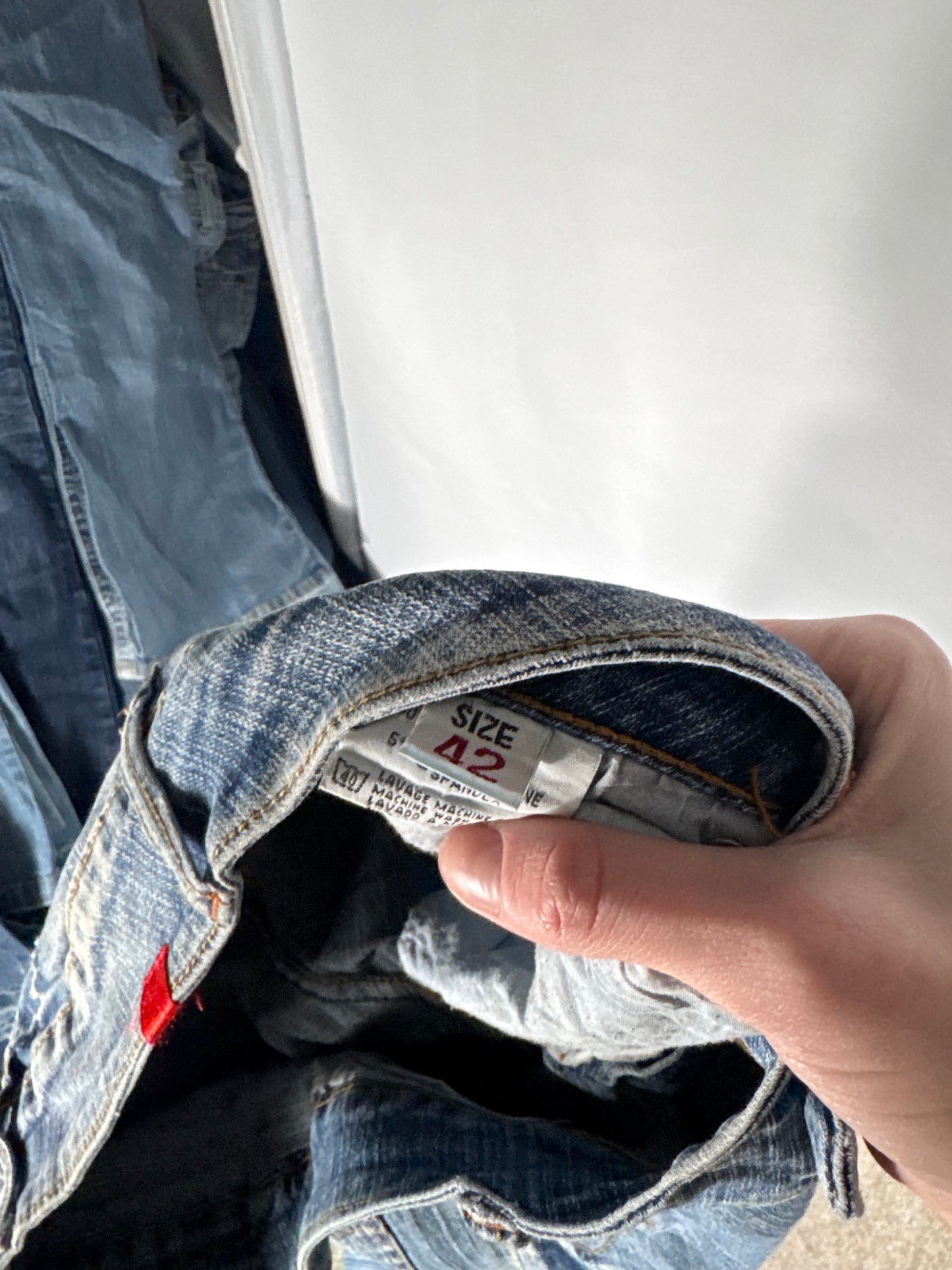 Lågmidjade jeans stl: M